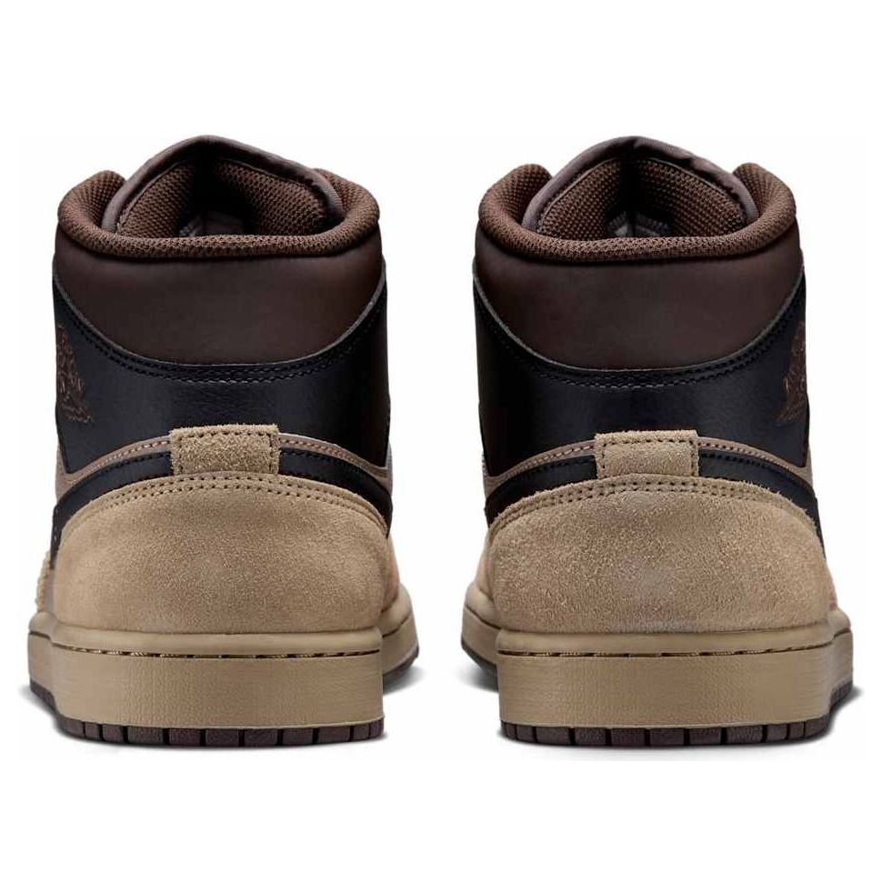 Jordan 1 Mid Khaki Baroque Brown 7 Jordan 1 Mid Khaki Baroque Brown