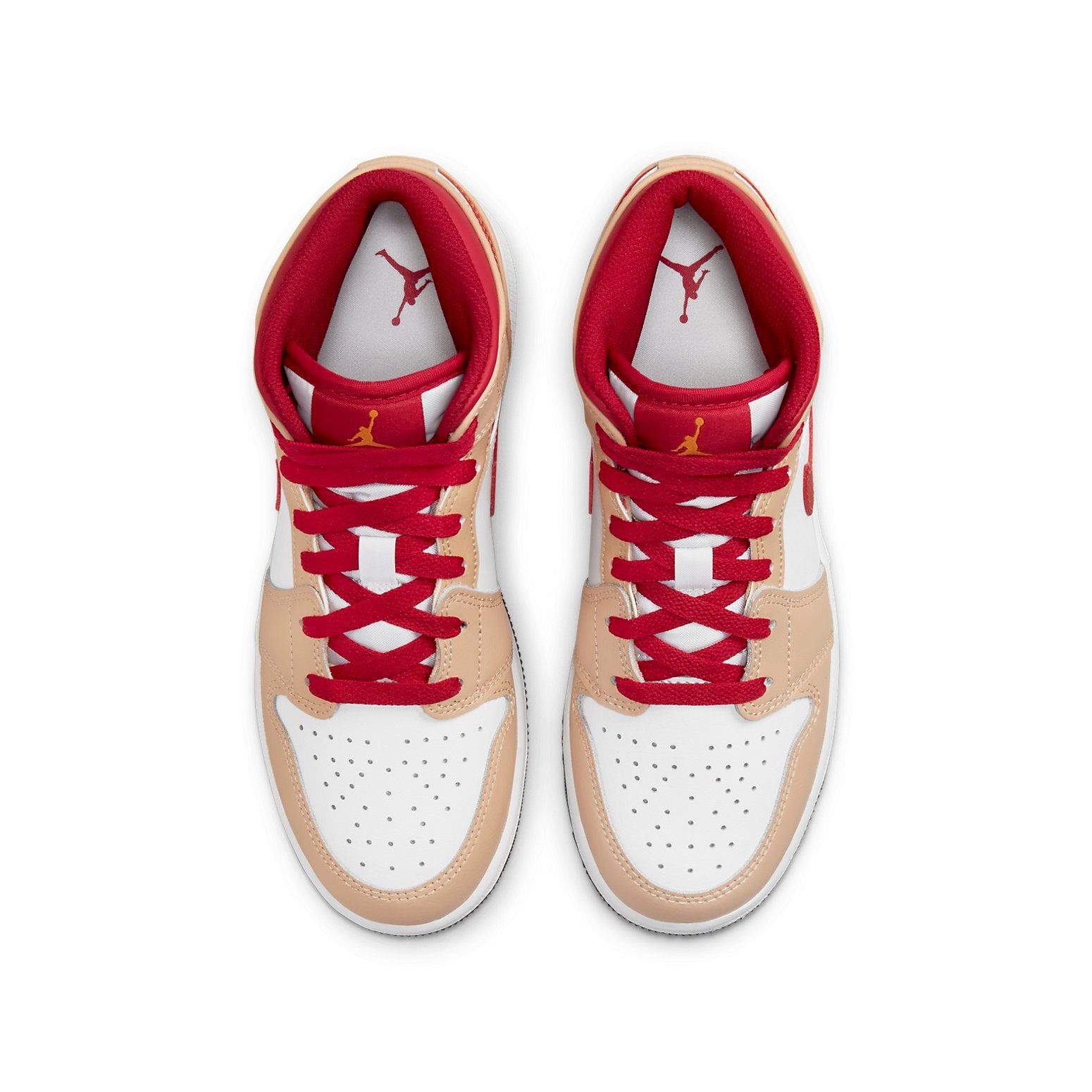 Jordan 1 Mid Light Curry Cardinal (GS) 6 Jordan 1 Mid Light Curry Cardinal (GS)