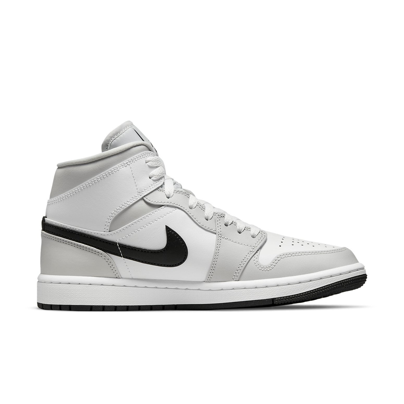 Jordan 1 Mid Light Smoke Grey (Women's) 4 Jordan 1 Mid Light Smoke Grey (Women's)