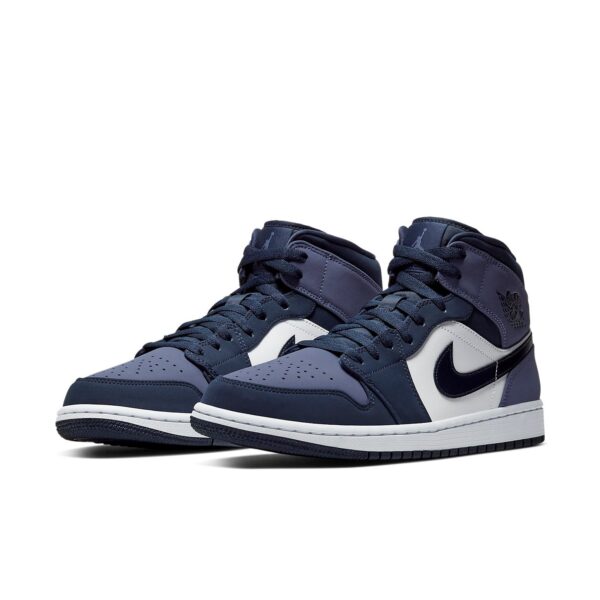 Jordan 1 Mid Obsidian Sanded Purple