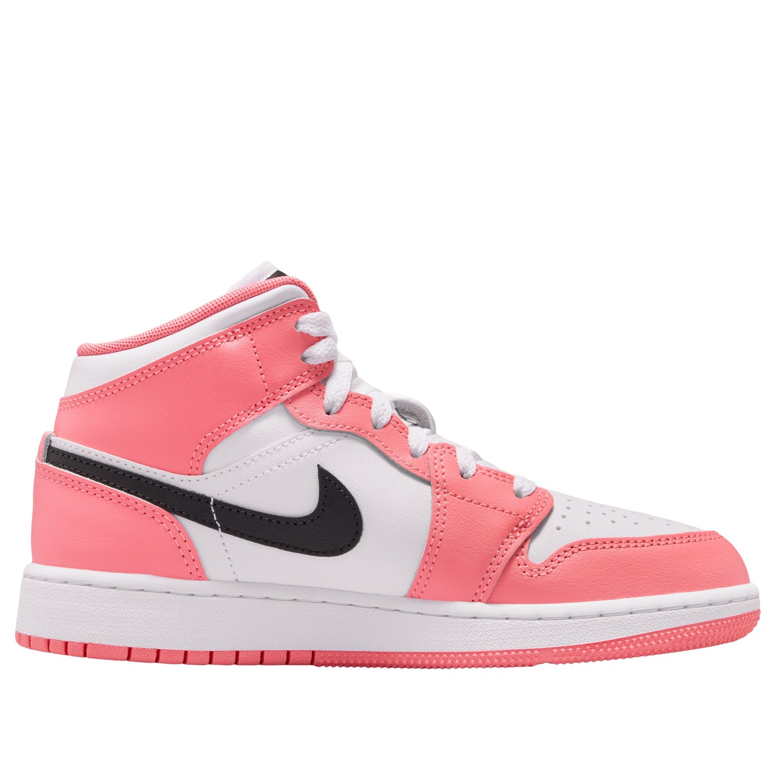Jordan 1 Mid Pink Gaze (GS) 8 Jordan 1 Mid Pink Gaze (GS)