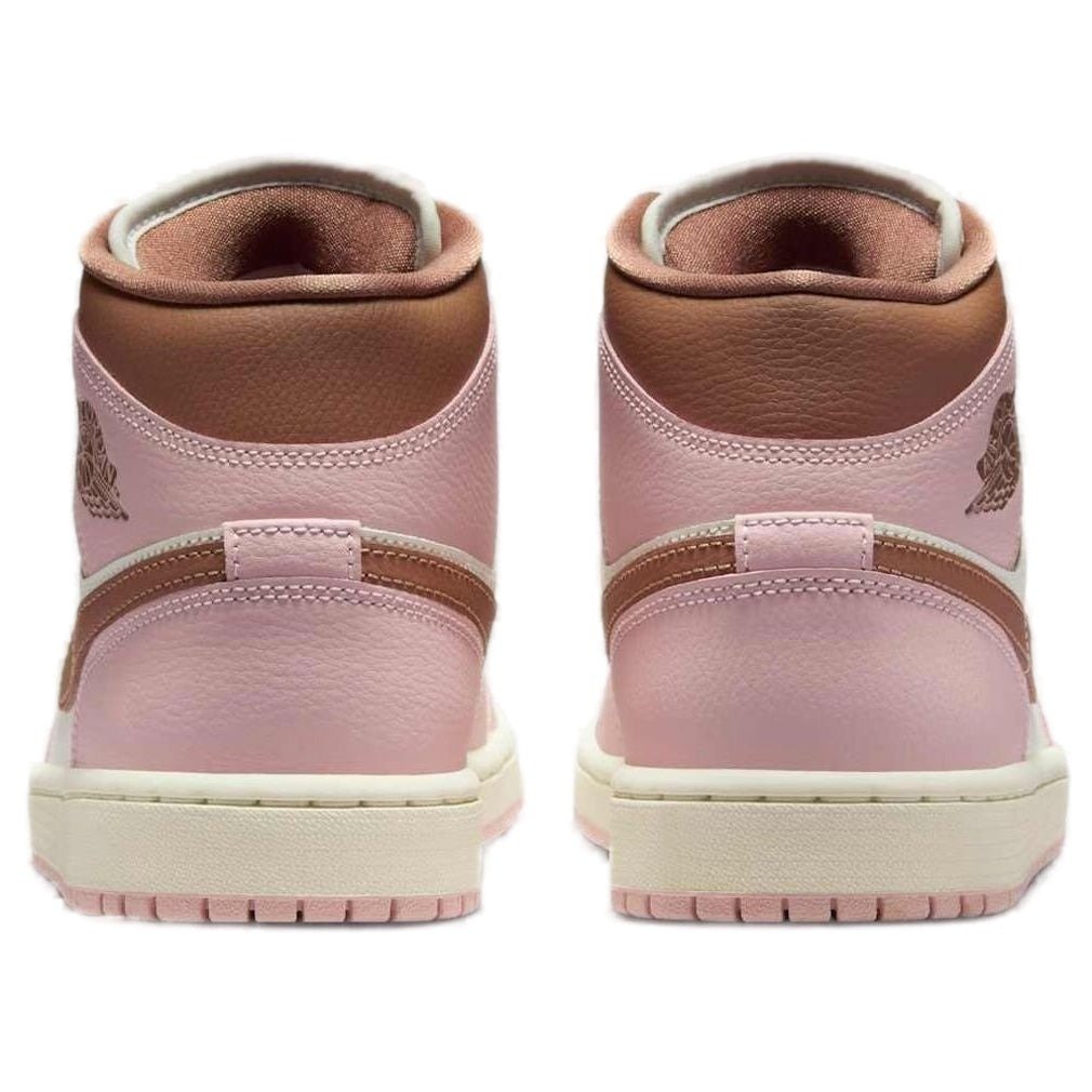 Jordan 1 Mid Pink Oxford Brown (Women's) 7 Jordan 1 Mid Pink Oxford Brown (Women's)