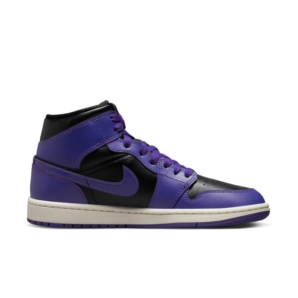Jordan 1 Mid Purple Black (Women’s)
