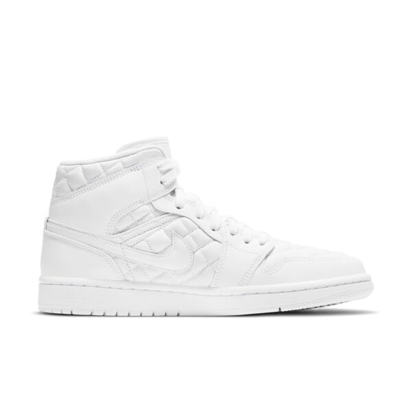 Jordan 1 Mid Quilted White (Women’s)
