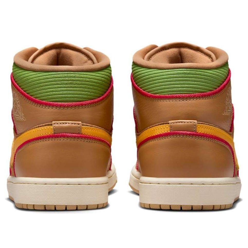 Jordan 1 Mid SE Cheeseburger 7 Jordan 1 Mid SE Cheeseburger