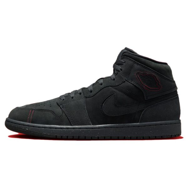 Jordan 1 Mid SE Craft Dark Smoke Red