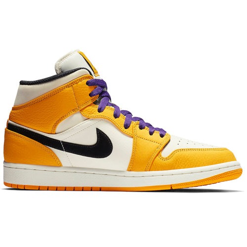 Jordan 1 Mid SE Lakers