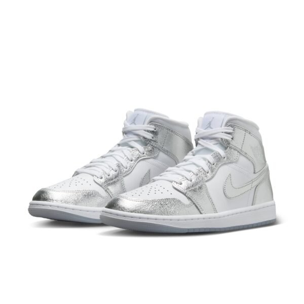 Jordan 1 Mid SE Metallic Silver (Women’s)