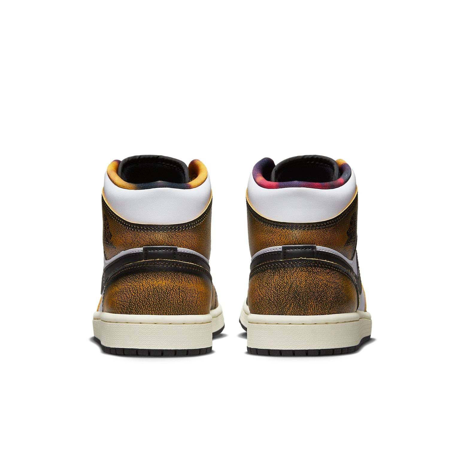 Jordan 1 Mid SE Orange Wear Away 7 Jordan 1 Mid SE Orange Wear Away