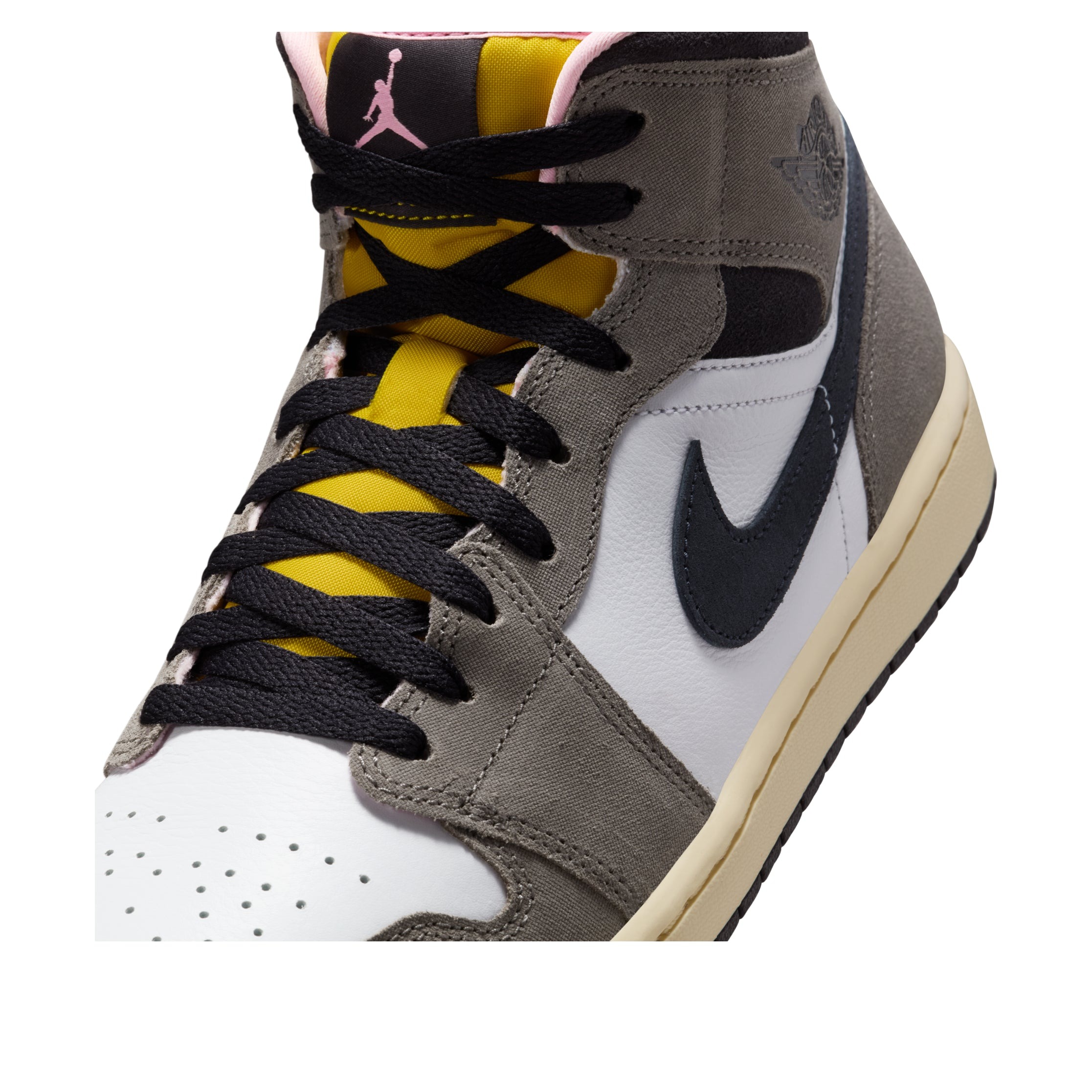 Jordan 1 Mid SE White Cave Stone 7 Jordan 1 Mid SE White Cave Stone