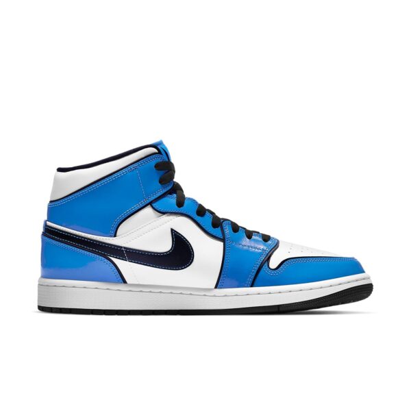 Jordan 1 Mid Signal Blue