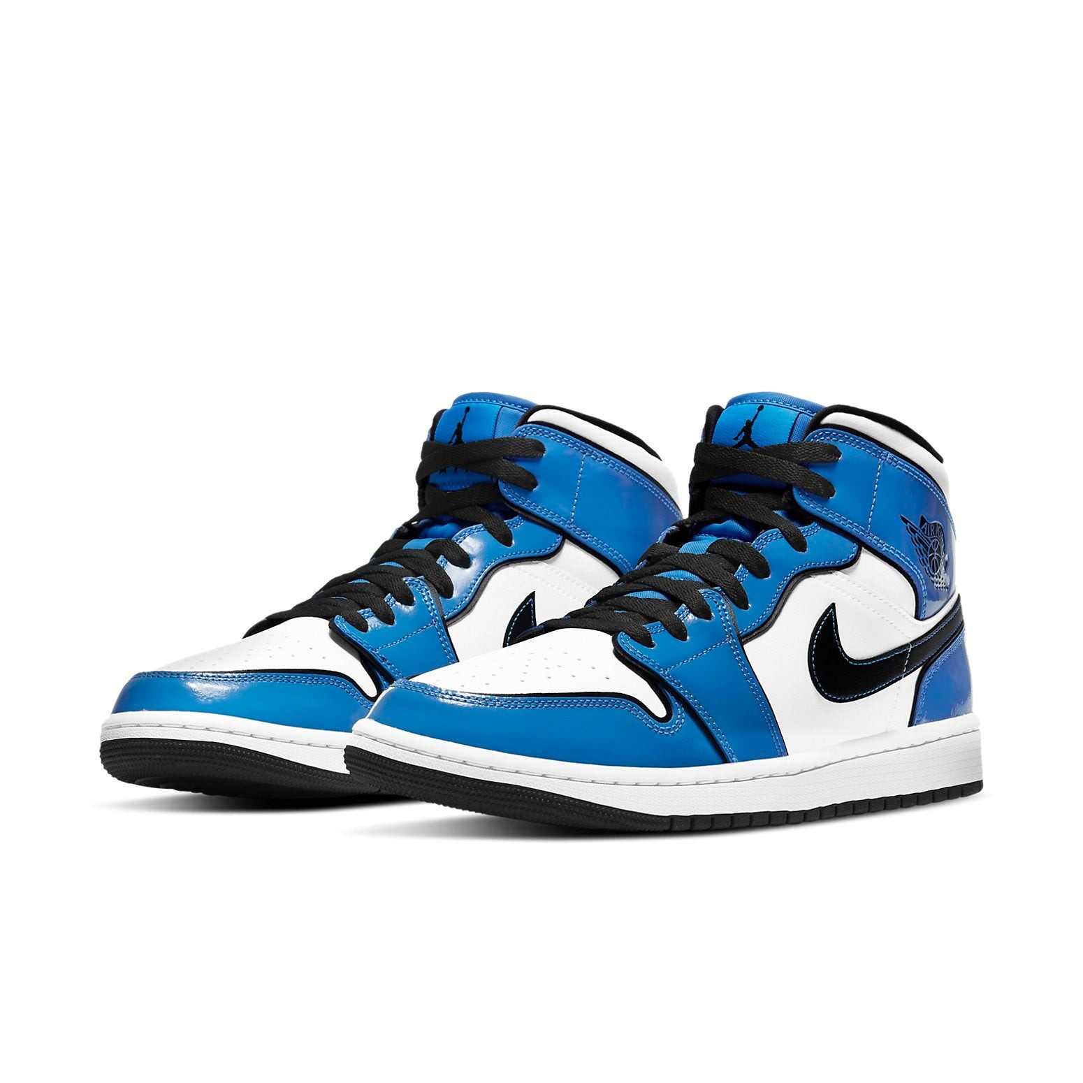 Jordan 1 Mid Signal Blue 5 Jordan 1 Mid Signal Blue