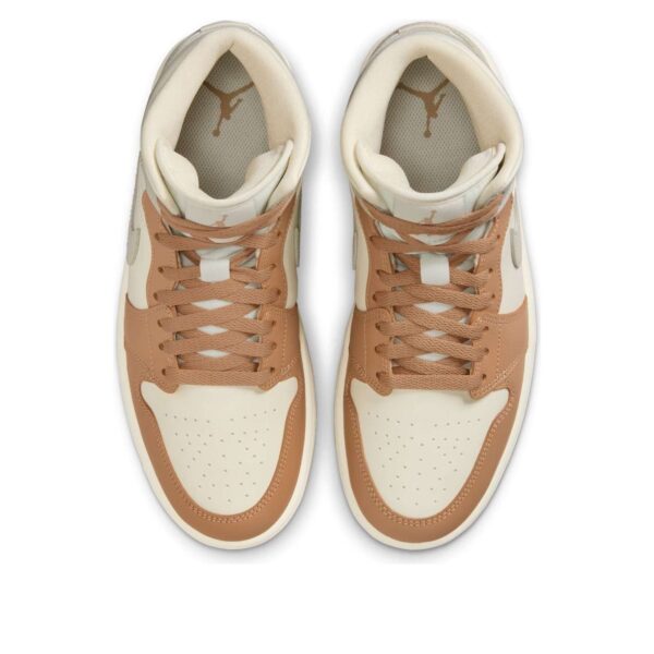 Jordan 1 Mid Tan Toe (Women’s)