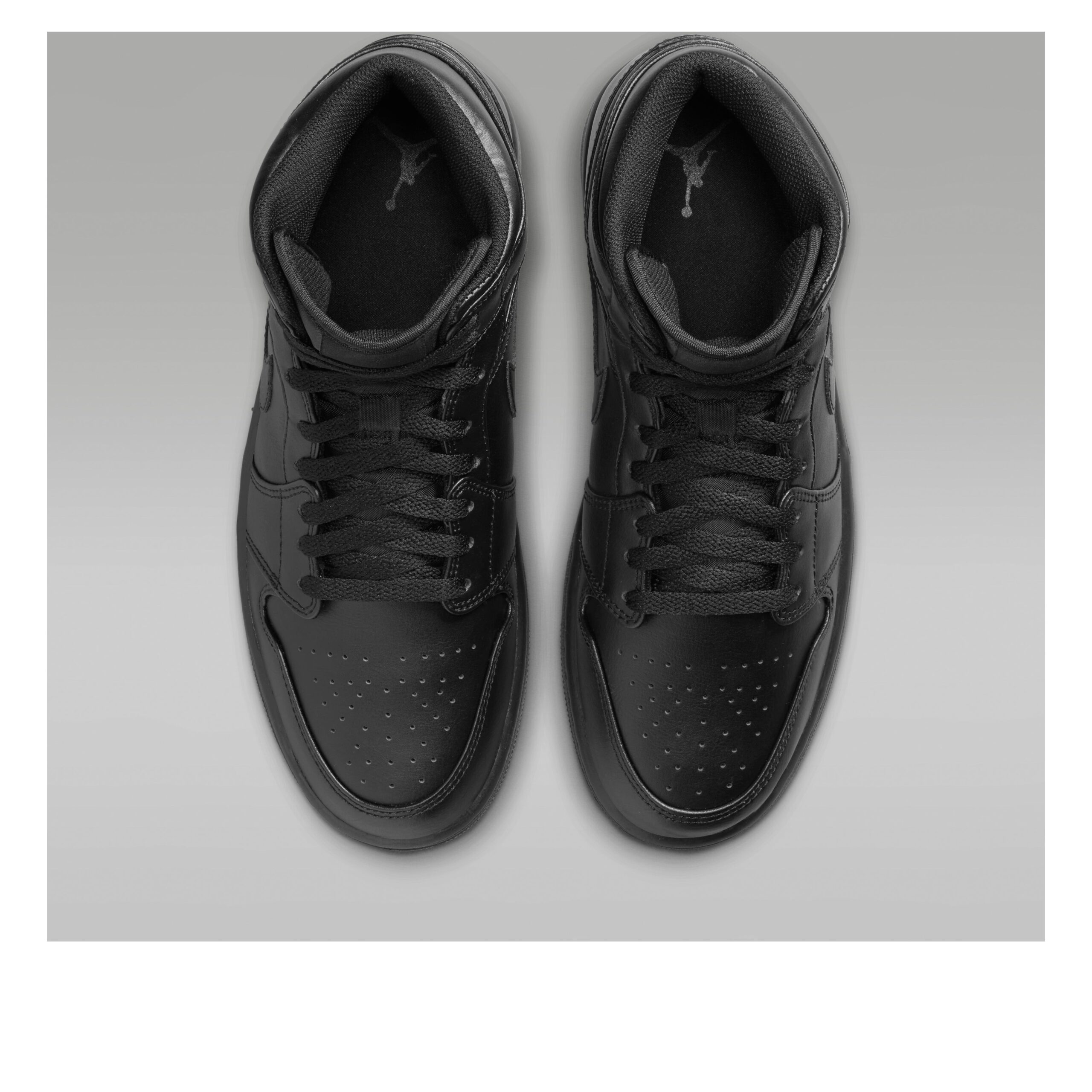 Jordan 1 Mid Triple Black 4 Jordan 1 Mid Triple Black