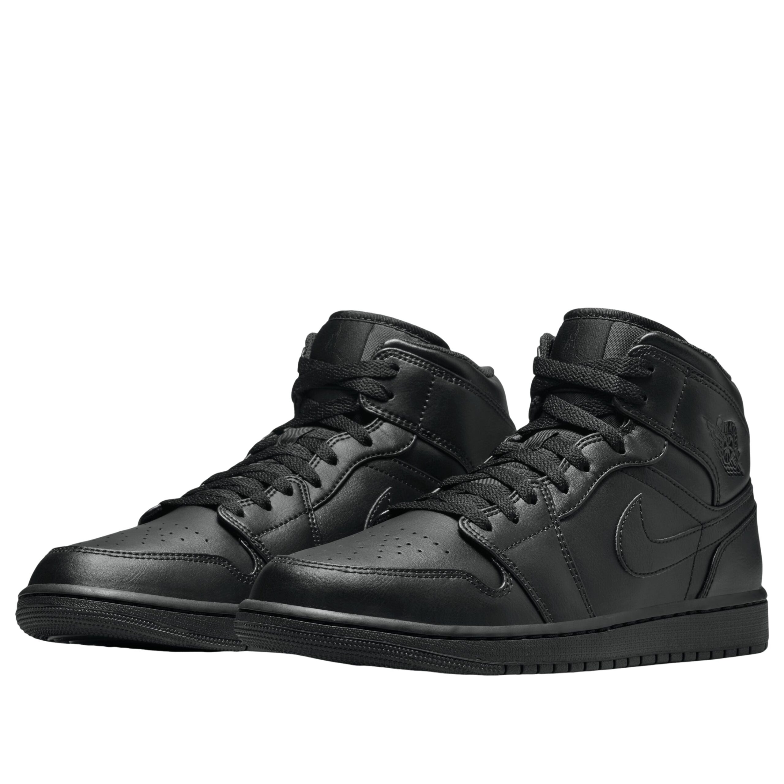 Jordan 1 Mid Triple Black 6 Jordan 1 Mid Triple Black