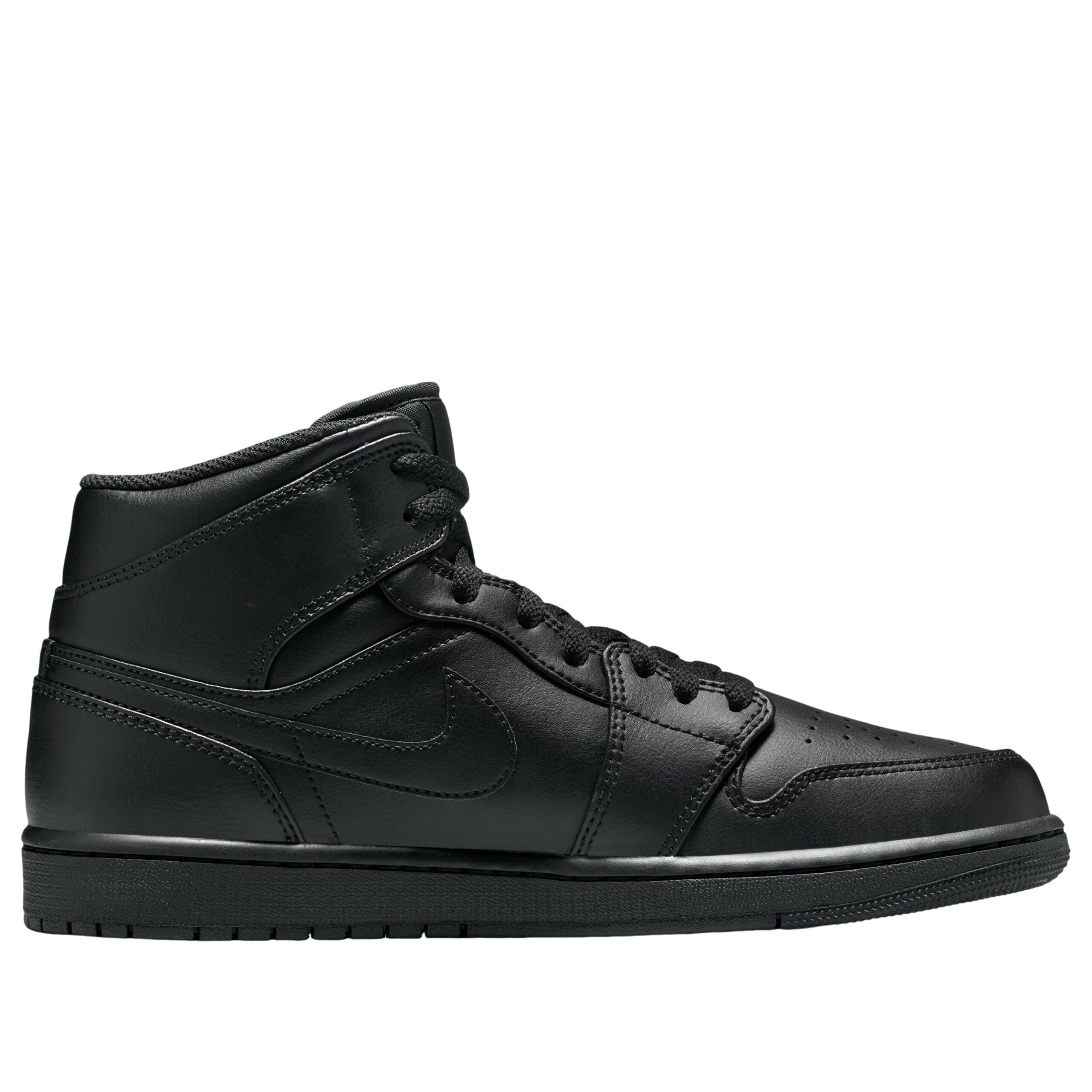 Jordan 1 Mid Triple Black 8 Jordan 1 Mid Triple Black