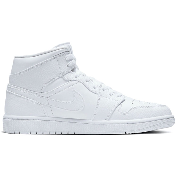 Jordan 1 Mid Triple White 2.0 (2020) 4 Jordan 1 Mid Triple White 2.0 (2020)