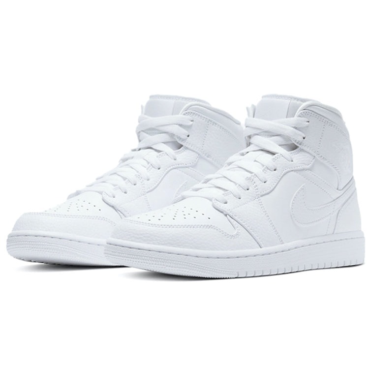 Jordan 1 Mid Triple White 2.0 (2020) 5 Jordan 1 Mid Triple White 2.0 (2020)