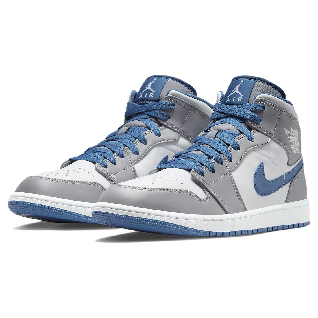 Jordan 1 Mid True Blue 5 Jordan 1 Mid True Blue