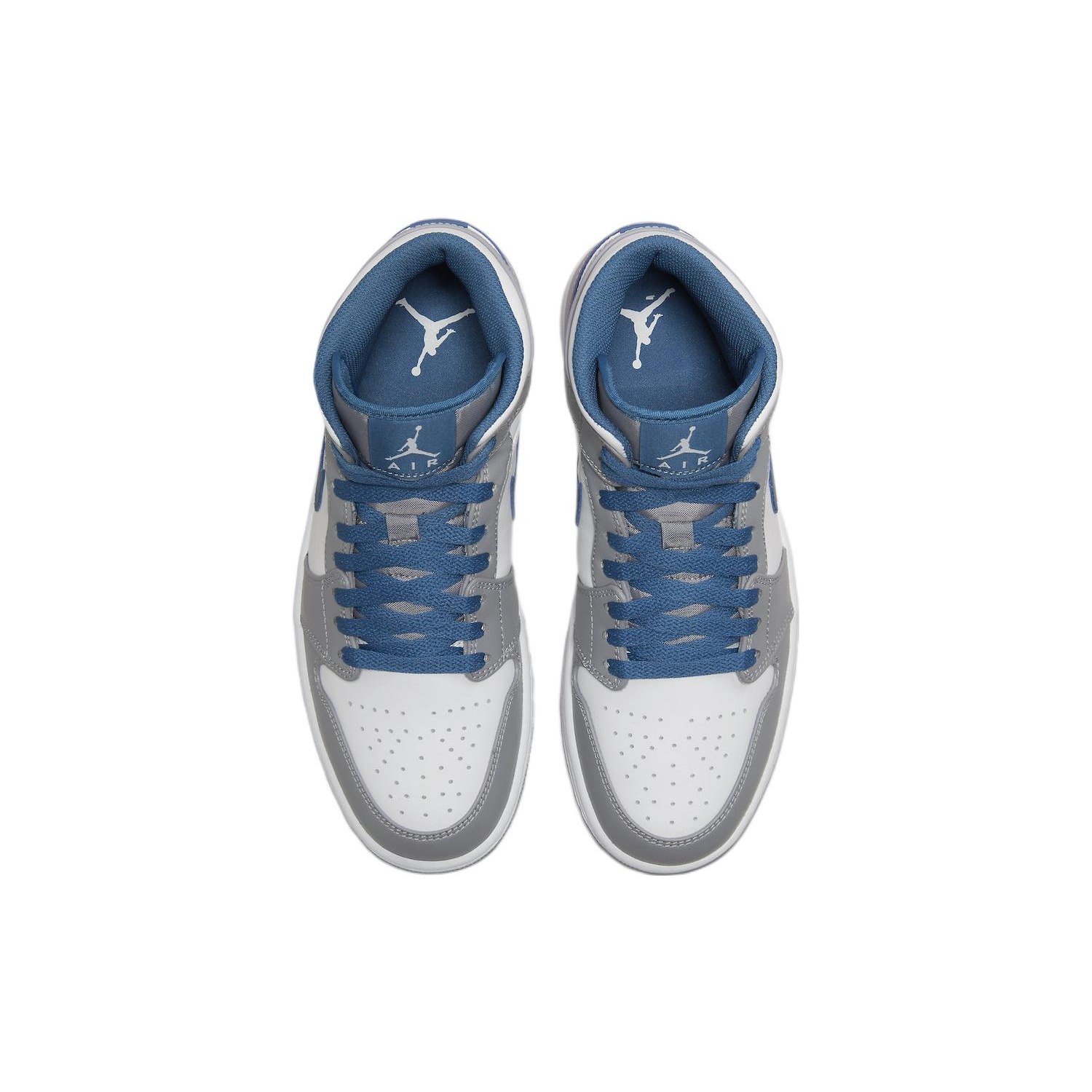 Jordan 1 Mid True Blue 6 Jordan 1 Mid True Blue