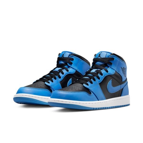 Jordan 1 Mid University Blue Black