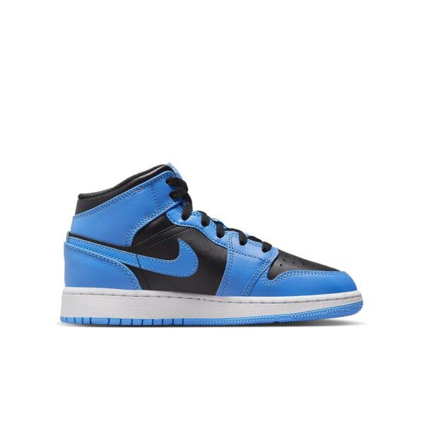 Jordan 1 Mid University Blue Black (GS)