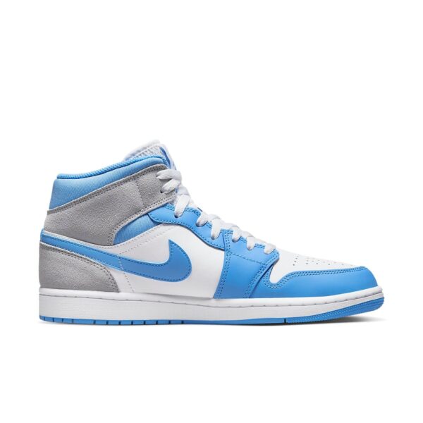 Jordan 1 Mid University Blue Grey