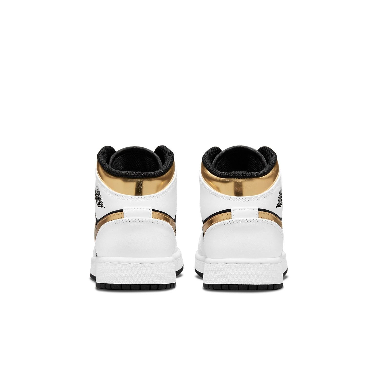 Jordan 1 Mid White Gold Black (GS) 7 Jordan 1 Mid White Gold Black (GS)