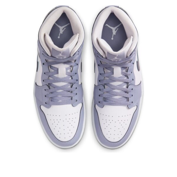 Jordan 1 Mid White Indigo Haze