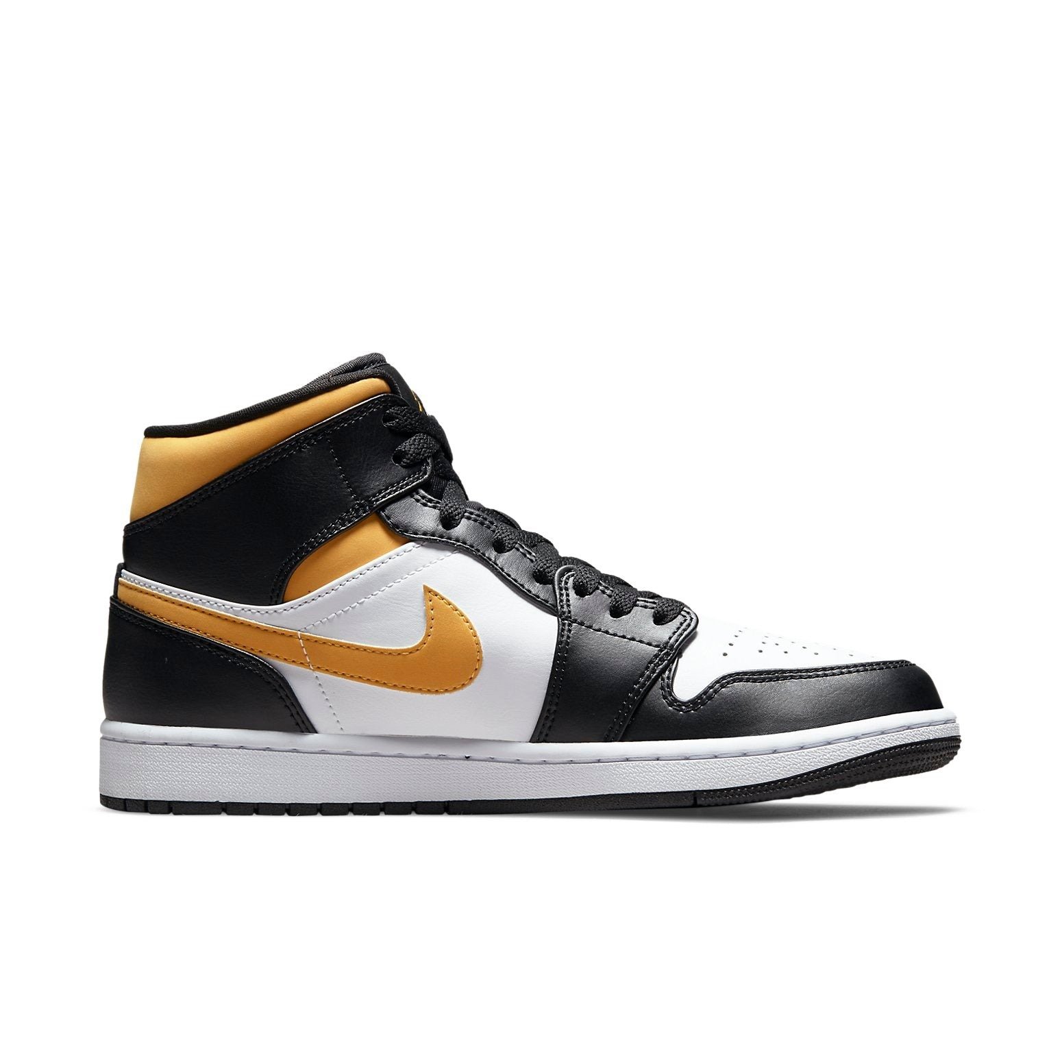 Jordan 1 Mid White Pollen Black 4 Jordan 1 Mid White Pollen Black