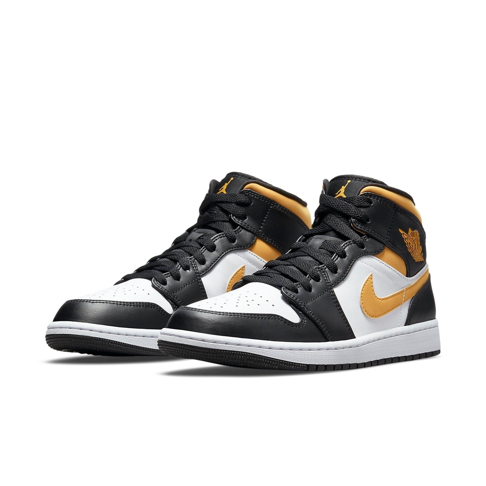 Jordan 1 Mid White Pollen Black 5 Jordan 1 Mid White Pollen Black
