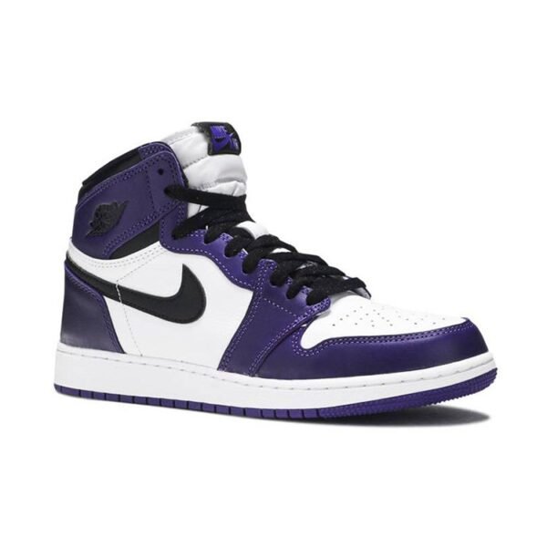 Jordan 1 Retro High Court Purple White (GS)
