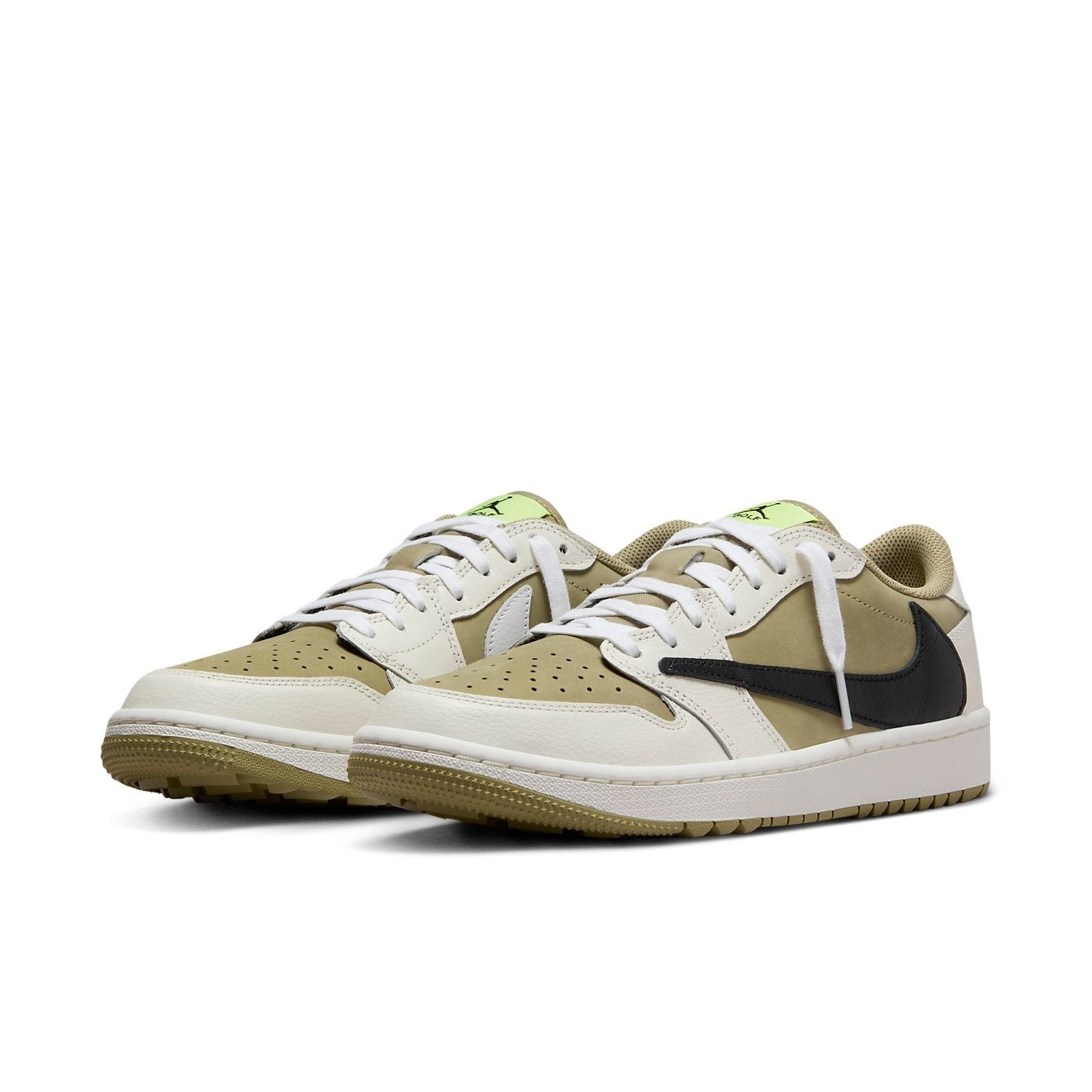 Jordan 1 Retro Low Golf Travis Scott Neutral Olive 5 Jordan 1 Retro Low Golf Travis Scott Neutral Olive