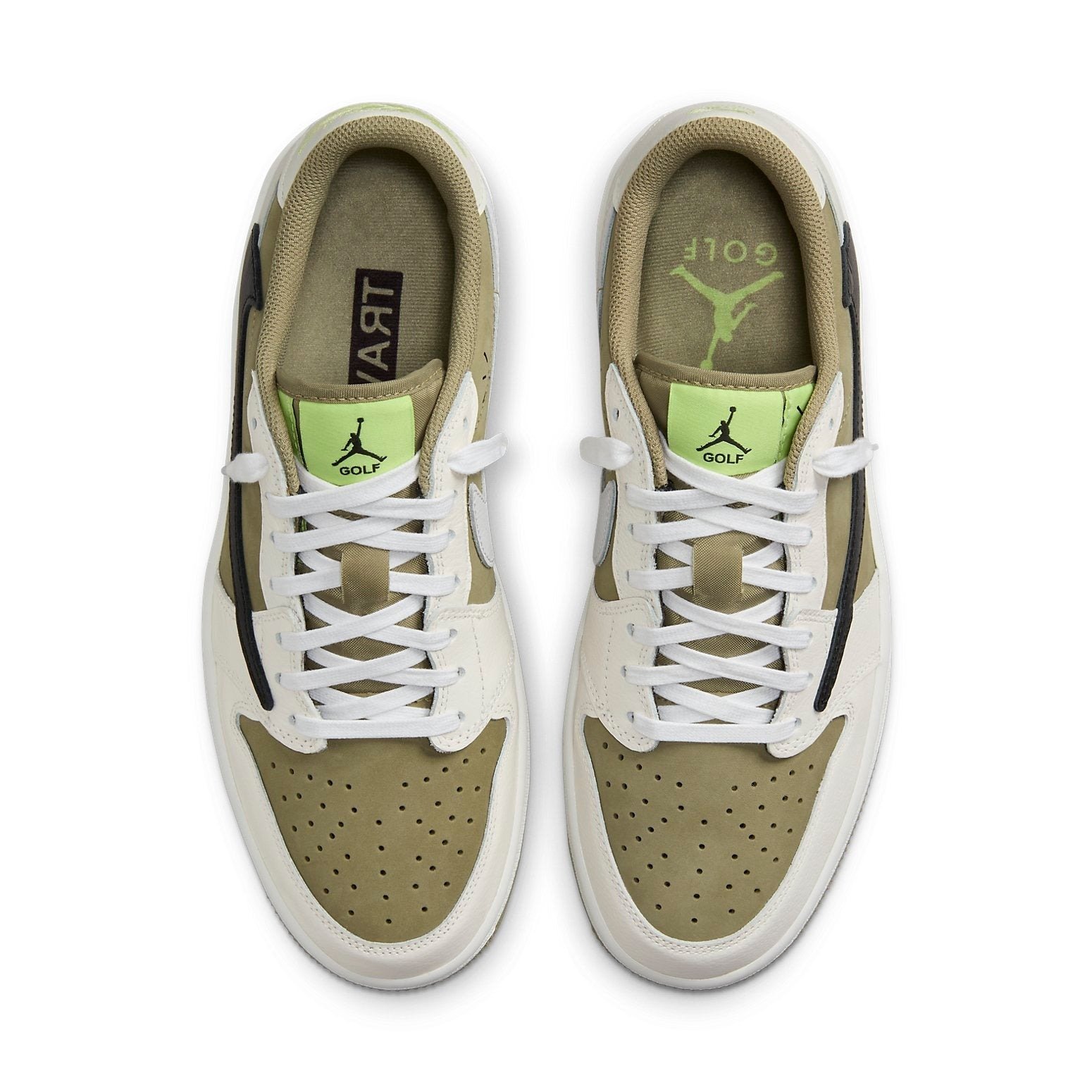 Jordan 1 Retro Low Golf Travis Scott Neutral Olive 6 Jordan 1 Retro Low Golf Travis Scott Neutral Olive