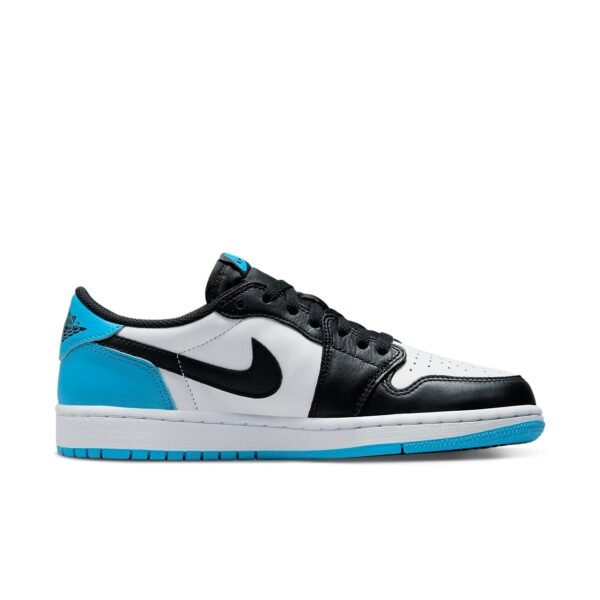 Jordan 1 Retro Low OG Black Dark Powder Blue (Women’s)