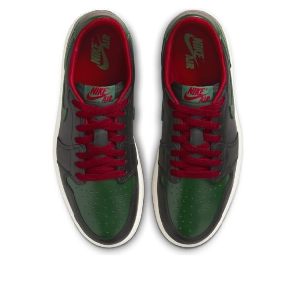 Jordan 1 Retro Low OG Gorge Green Varsity Red (Women’s)
