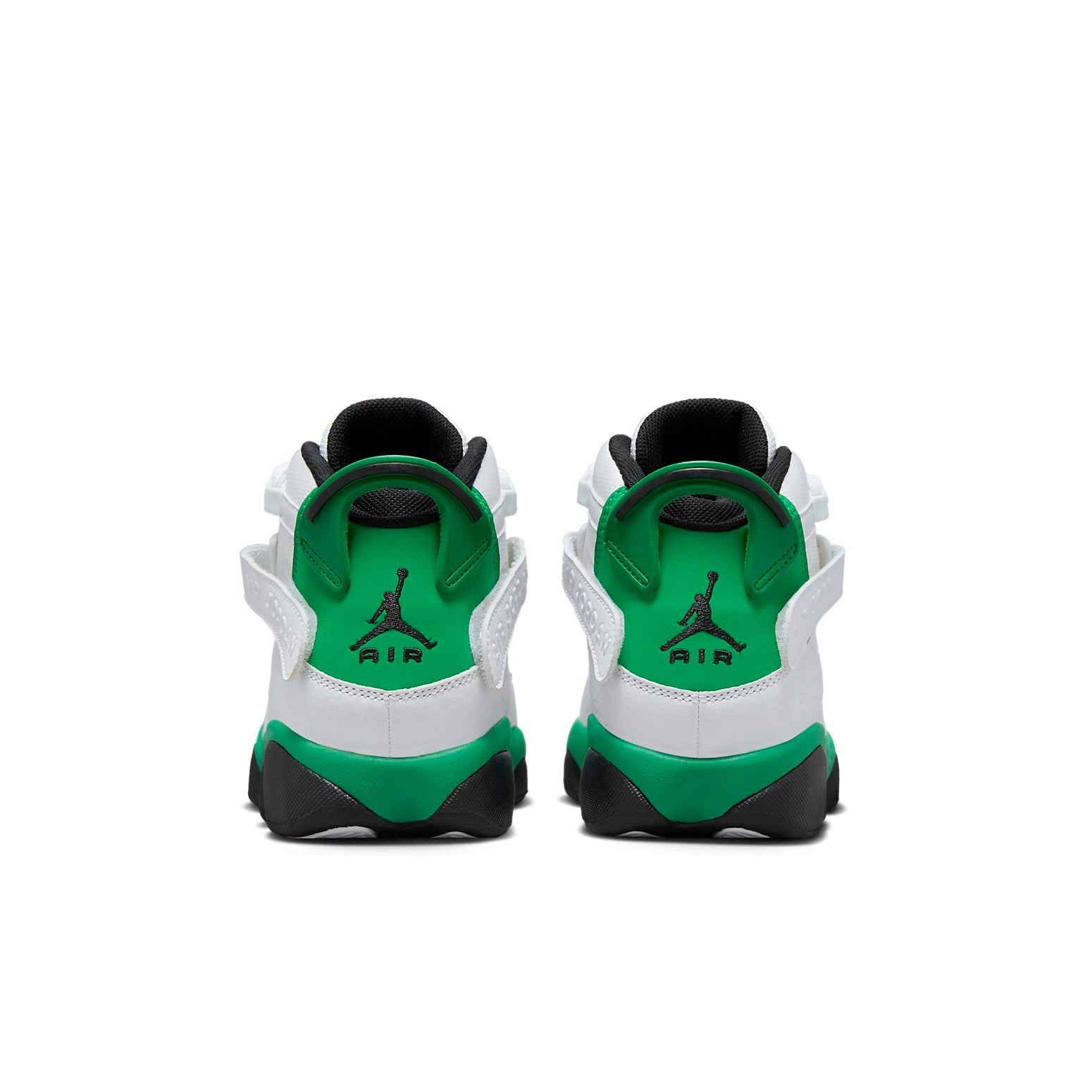 Jordan 6 Rings White Black Lucky Green (GS) 7 Jordan 6 Rings White Black Lucky Green (GS)