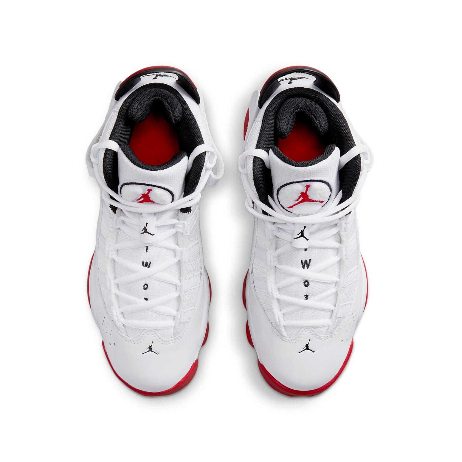 Jordan 6 Rings White University Red (GS) 6 Jordan 6 Rings White University Red (GS)
