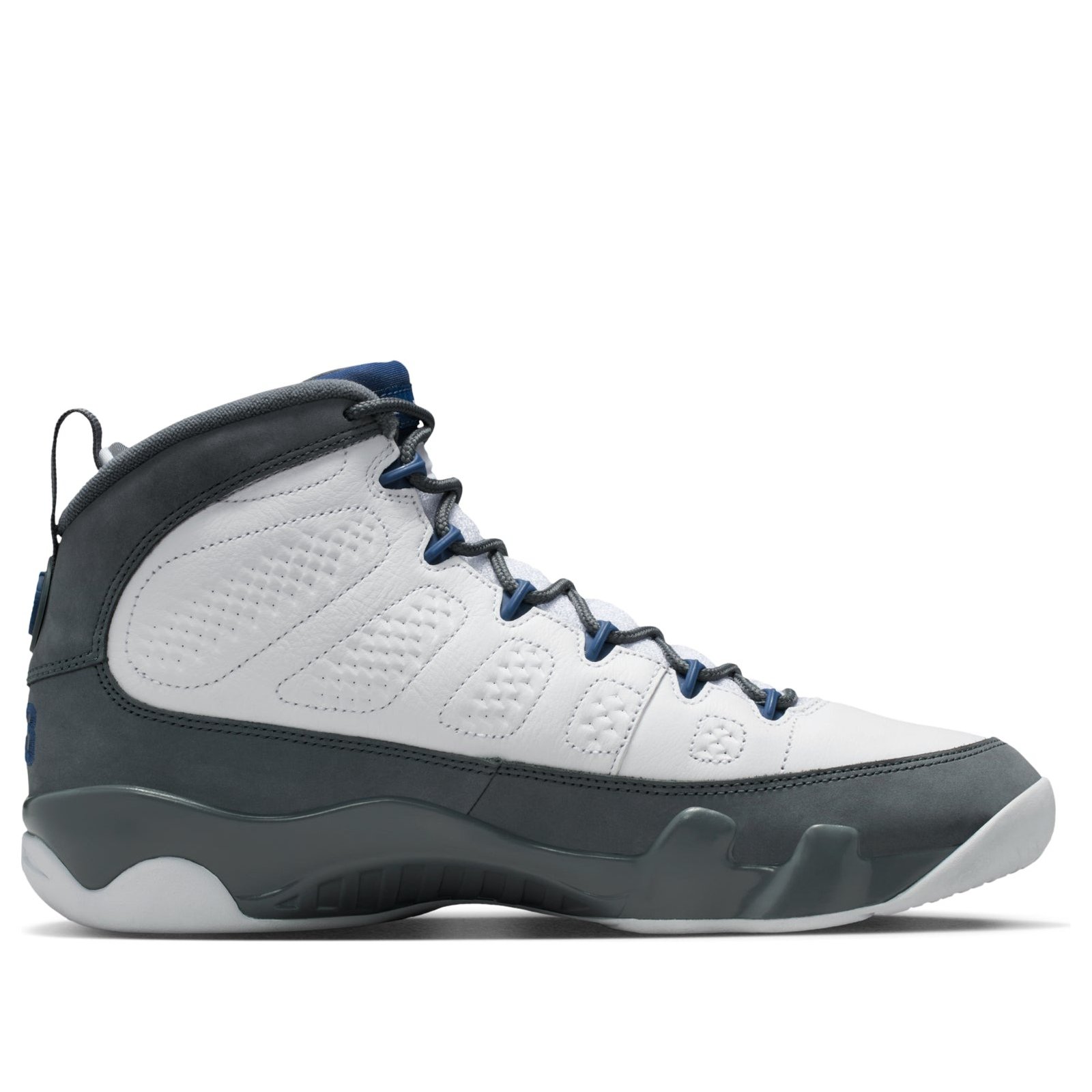 Jordan 9 Retro Flint Grey French Blue (2026) 8 Jordan 9 Retro Flint Grey French Blue (2026)