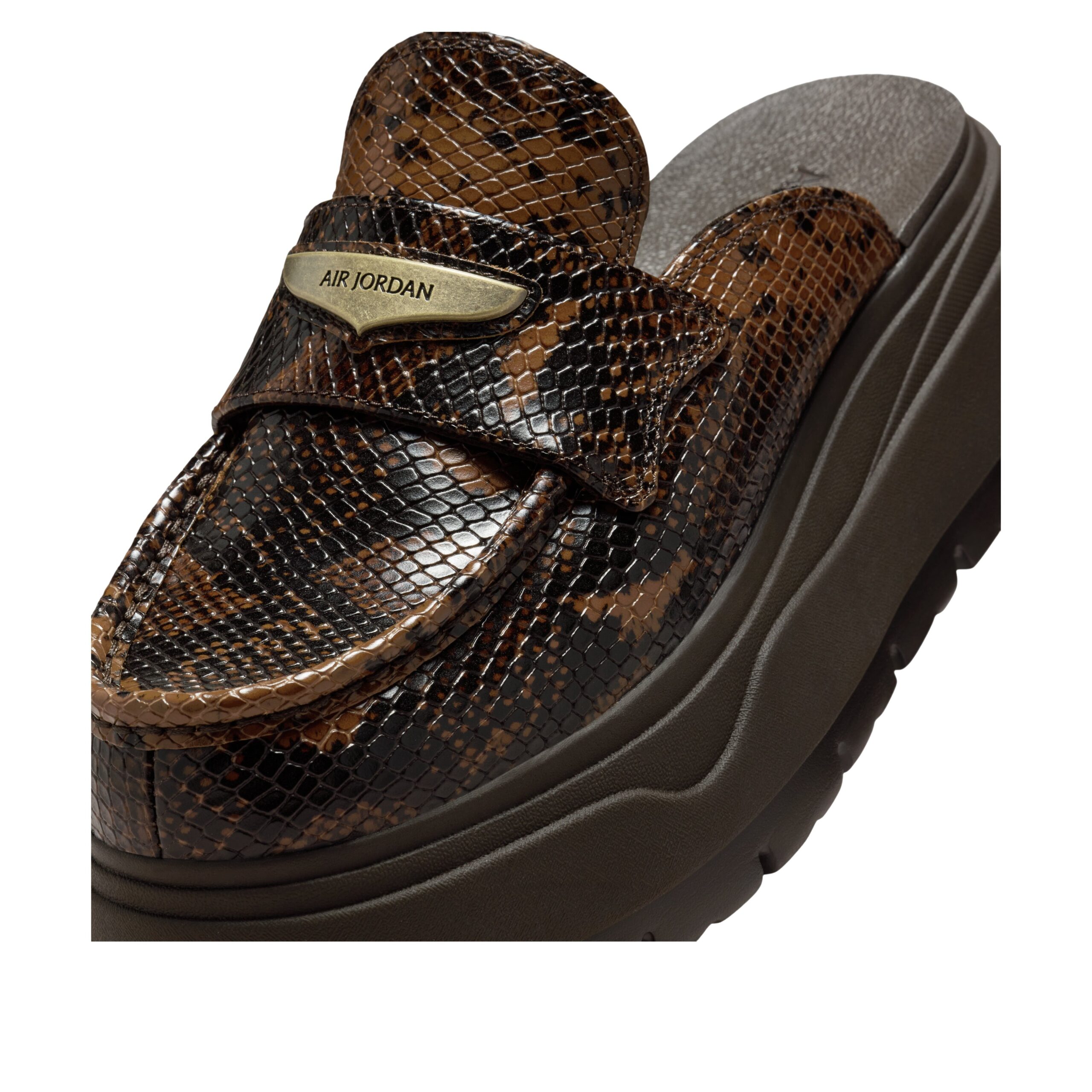 Jordan Mule Croc Velvet Brown (Womens) 7 Jordan Mule Croc Velvet Brown (Womens)