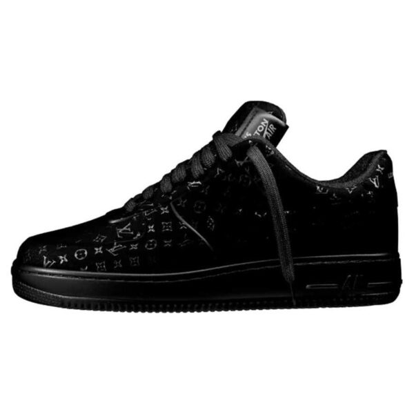 Louis Vuitton Nike Air Force 1 Low By Virgil Abloh Black