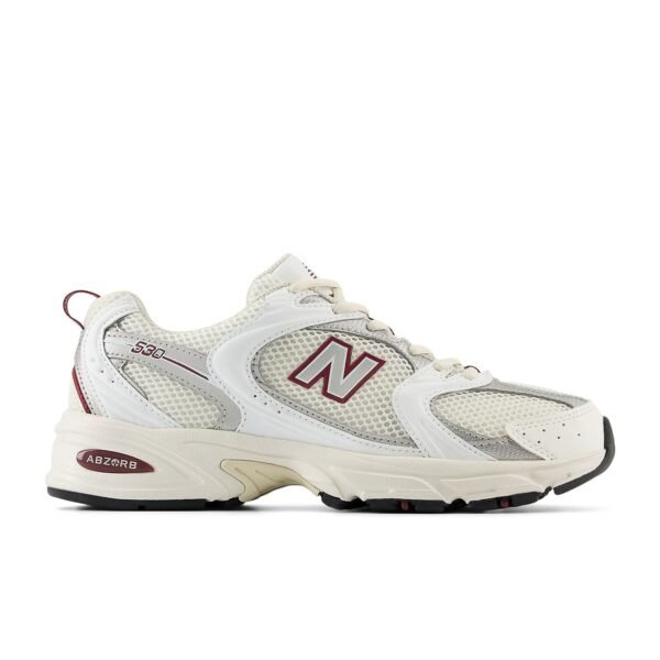 New Balance 530 Sea Salt Mercury Red