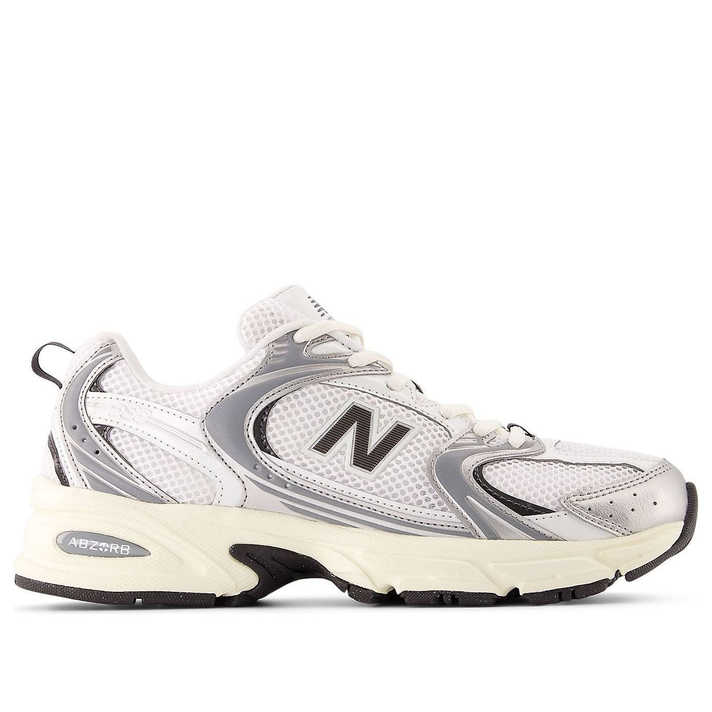 New Balance 530 Silver Metallic Black Cement 4 New Balance 530 Silver Metallic Black Cement