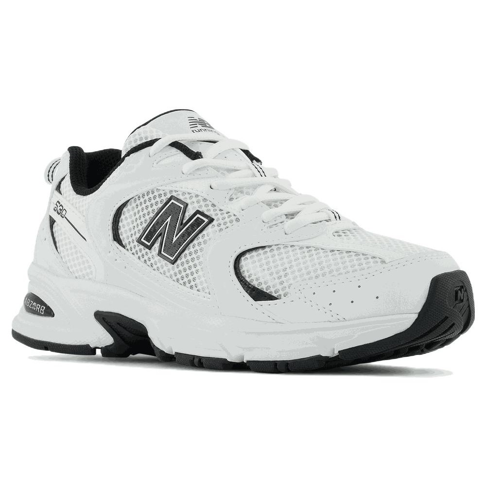 New Balance 530 White Black Details 5 New Balance 530 White Black Details