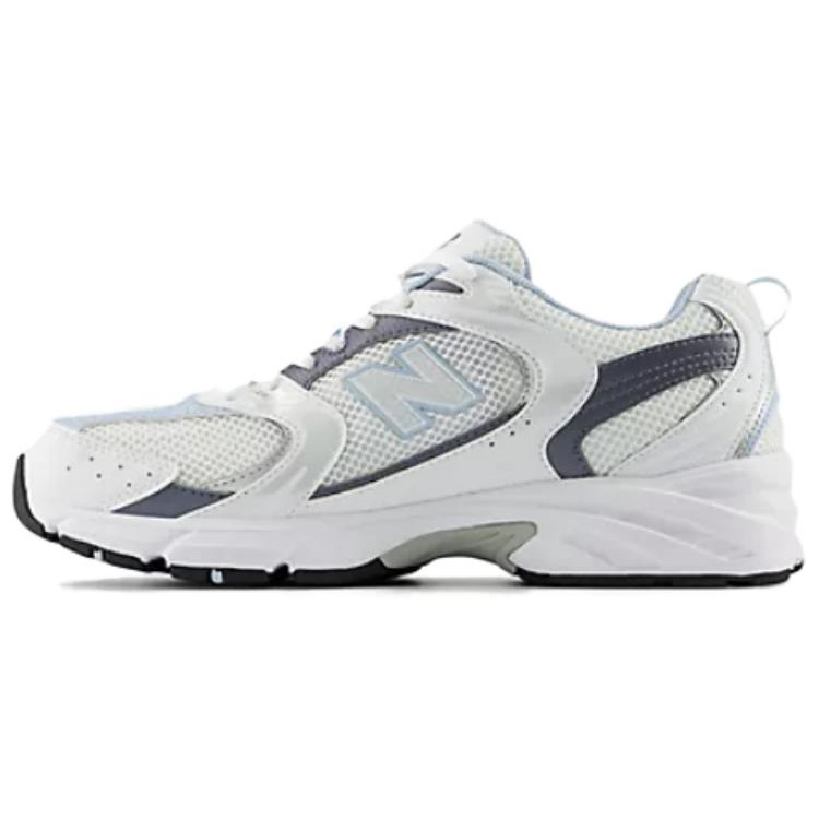 New Balance 530 White Light Chrome Blue 4 New Balance 530 White Light Chrome Blue