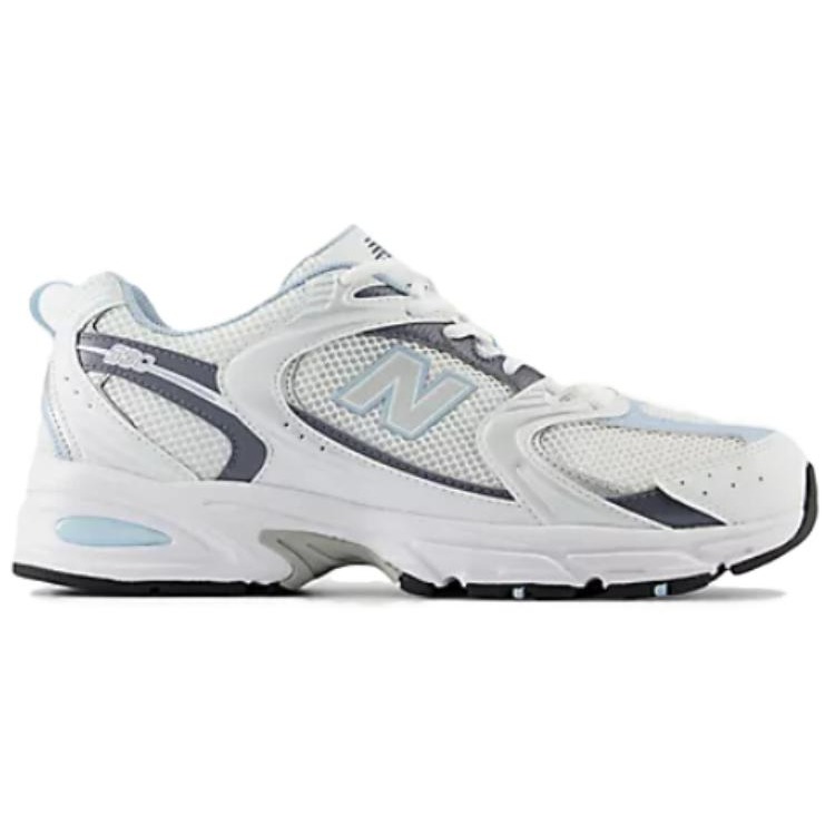 New Balance 530 White Light Chrome Blue 5 New Balance 530 White Light Chrome Blue