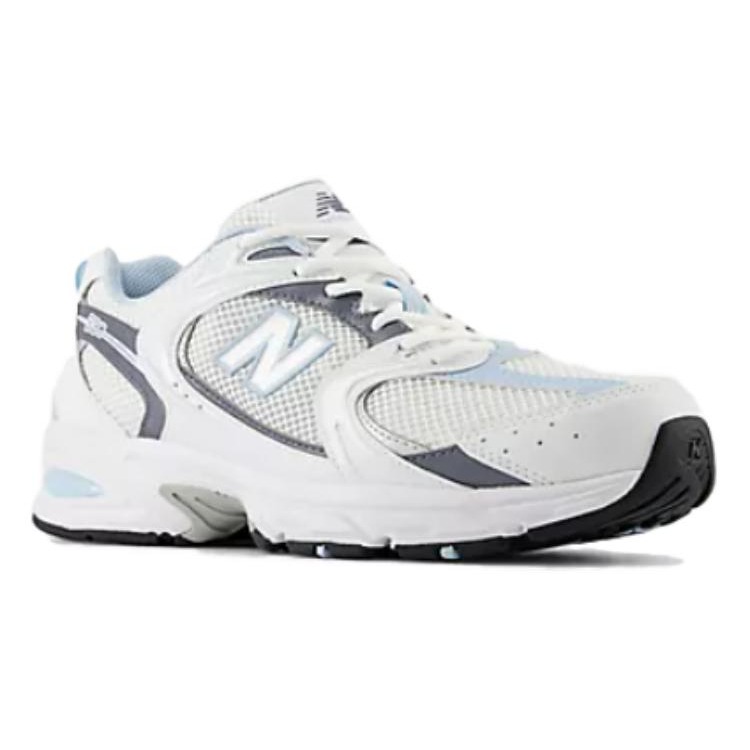 New Balance 530 White Light Chrome Blue 6 New Balance 530 White Light Chrome Blue