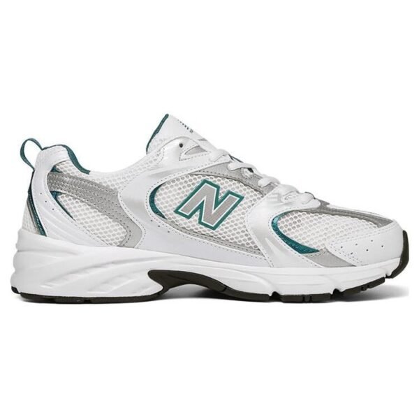 New Balance 530 White Silver Green