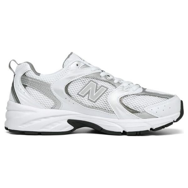 New Balance 530 White Silver Metallic