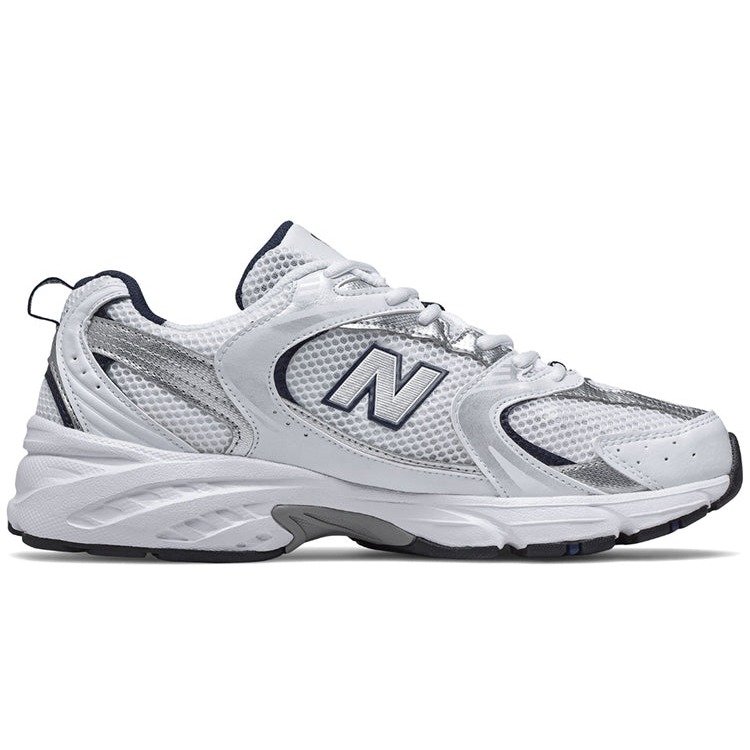 New Balance 530 White Silver Navy 4 New Balance 530 White Silver Navy